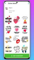 Románticos Stickers de Amor スクリーンショット 3