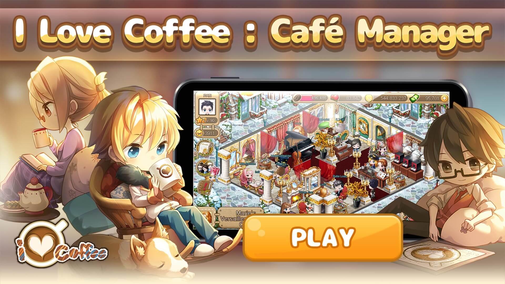 Кофейня в игре Pocket Love. One Love кофейня. Line i Love Coffee APK.