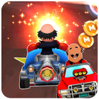 Go Kart Motu Racing Patlu-icoon