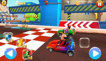 Go Kart Motu Racing Patlu screenshot 3