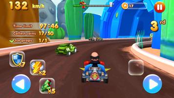 Go Kart Motu Racing Patlu screenshot 1
