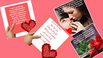 Love Messages For Girlfriend Affiche