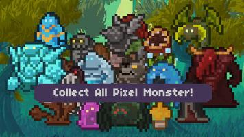 Monster Match Card Pixel постер