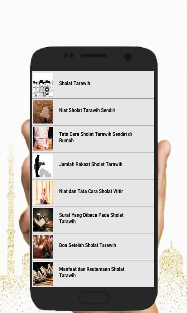 Panduan Sholat Tarawih Dan Witir Dirumah For Android Apk Download