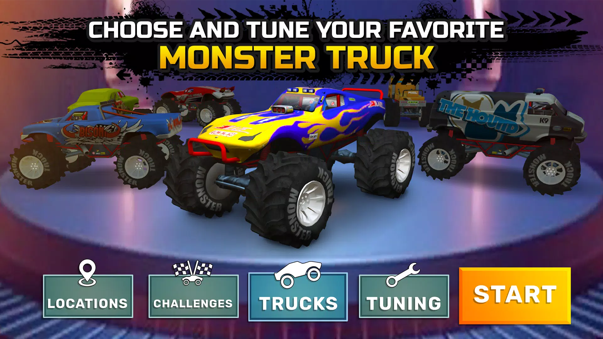 Monster truck: Racing for kids Game for Android - Download