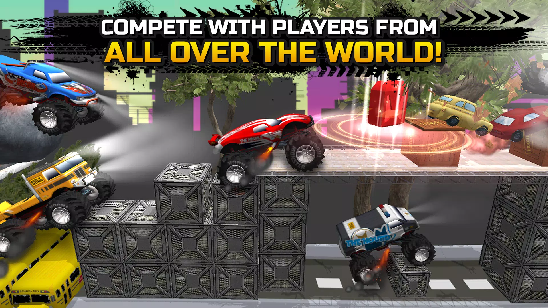 Kids Monster Truck Racing Game Game for Android - Download