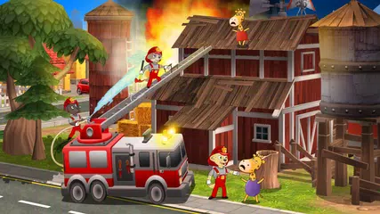 孩子们赛车。 小狗巡逻 XAPK 下載