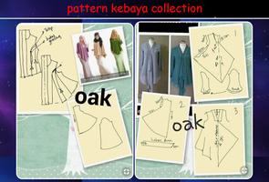 Pattern kebaya collection Affiche