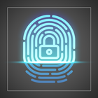 ikon Keamanan Aplikasi Sidik Jari Dan Pola, Pin