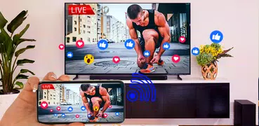 duplicare clonazione schermo phone su tv