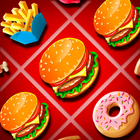 Crush The Burger Match 3 Game আইকন