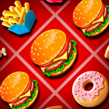 Crush The Burger Match 3 Game icône