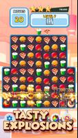 Crush The Burger Match 3 Game পোস্টার