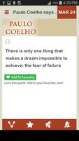 برنامه‌نما Paulo Coelho Daily عکس از صفحه