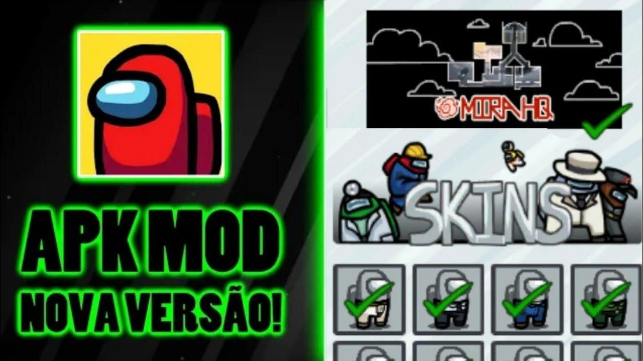 MELHOR MOD MENU PARA AMONG US  HACK 100% ATUALIZADO 