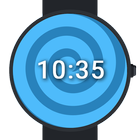 Animated Spiral Watch Face icône