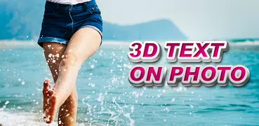 3D Text on Photo