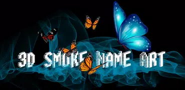 3D Smoke Effect Name Art Maker