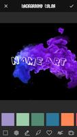 3D Smoke Effect Name Art Maker syot layar 3