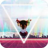 Vaporwave Photo Editor: Aesthetic & Trippy Effects biểu tượng