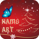 Christmas Card Name Art Maker APK