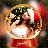 Christmas Card PIP Art Camera icon