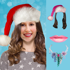 Christmas Girl Hair Changer أيقونة