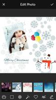 Christmas Photo Editor Collage plakat