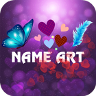 Heart Name Art icône