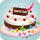 Name Art On Birthday Cake App APK