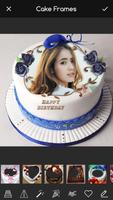 Pic on Birthday Cake with Name plakat