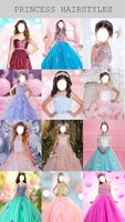 Princess Hairstyle Photo Edito постер