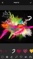 Smoke Effect Art Name & Filter اسکرین شاٹ 3