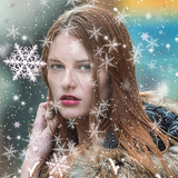 Snowfall Photo Effect simgesi