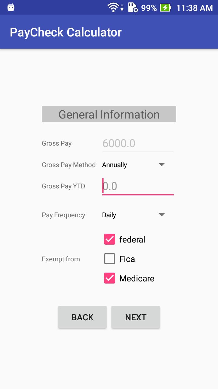 Dónde colateral Fantasía PayCheck - payroll hours, weekly tax calculator APK for Android Download