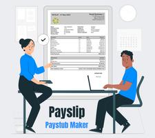 Payslip: Paystub Maker الملصق
