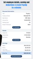 Payslip: Paystub Maker تصوير الشاشة 3