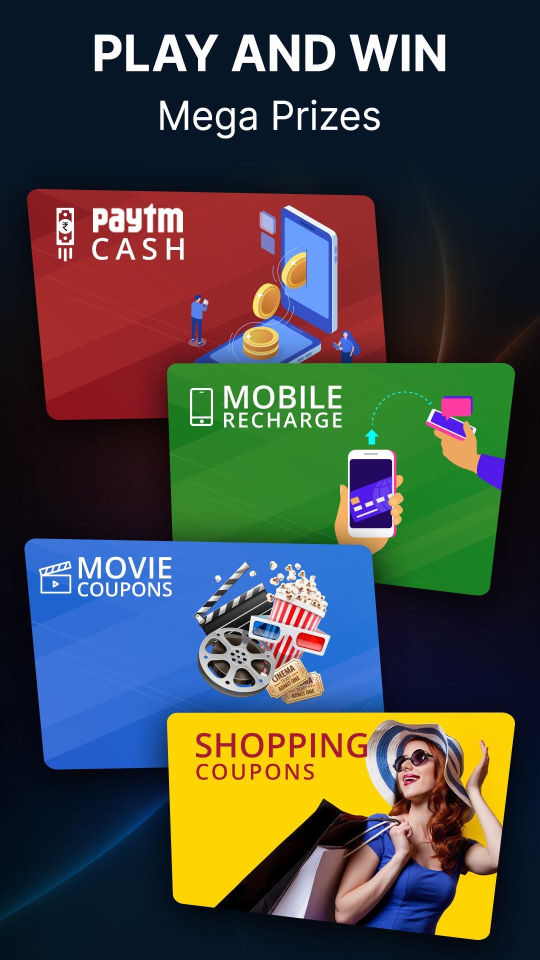 Play Free Games And Win Paytm Cash