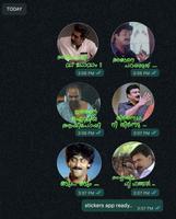 Ztickers: Malayalam & English memes, trolls screenshot 1