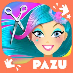 ガールズヘアサロンユニコーン-子供向けヘアスタイリングゲーム アプリダウンロード
