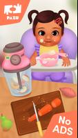 Baby care game & Dress up syot layar 1