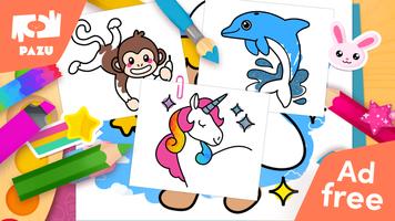 Coloring games for kids 2-6 screenshot 1