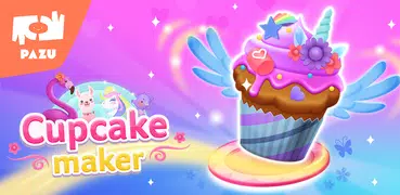 カップケーキメーカー-子供向けの料理とベーキングゲーム