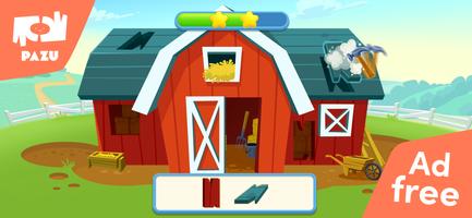 Farm Games For Kids & Toddlers โปสเตอร์