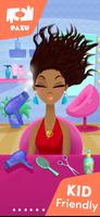 女の子のヘアサロン-子供向けヘアスタイリングゲーム スクリーンショット 2