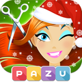 Girls Hair Salon Christmas - Hairstyling for kids