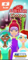 Girls Hair Salon Xmas постер