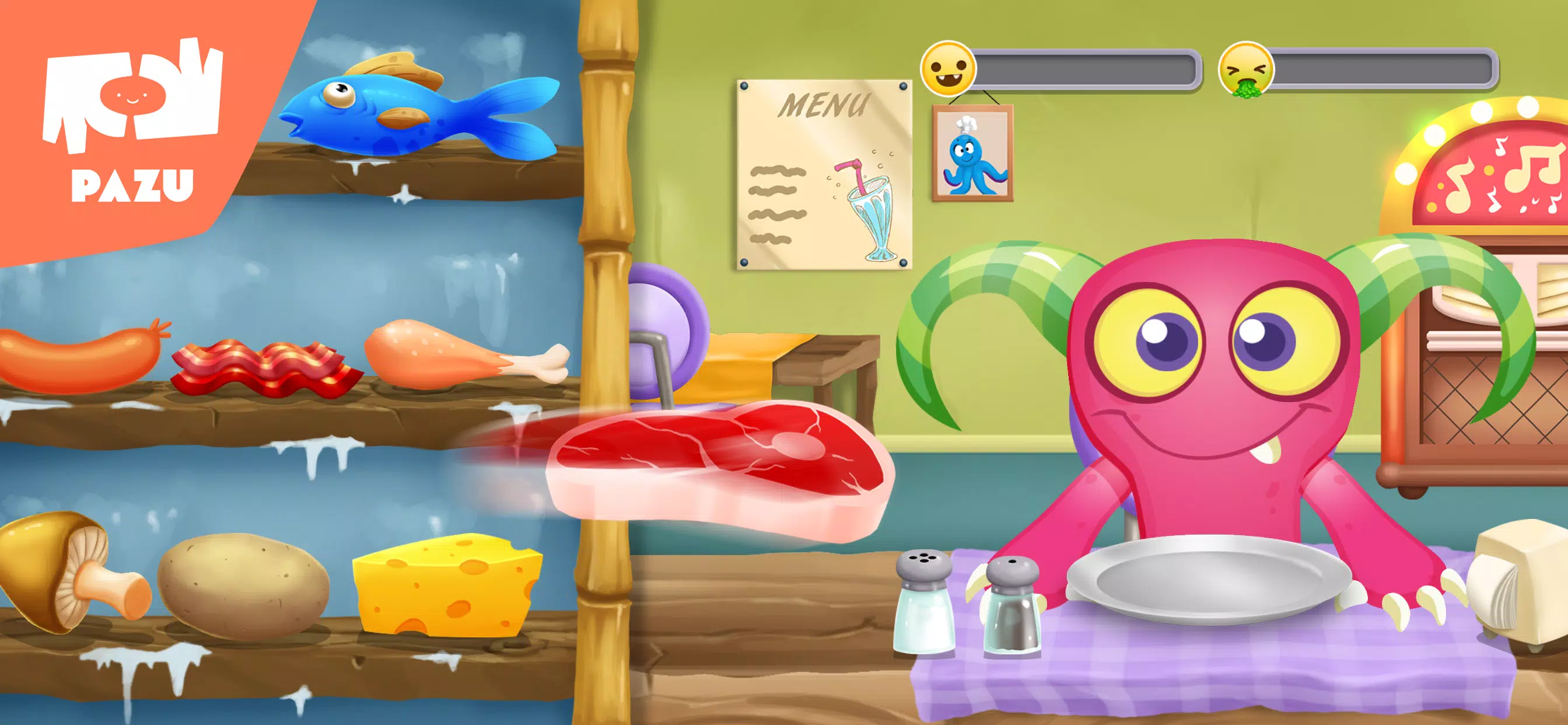 chef pigster pegou 3 cores versão móvel andróide iOS apk baixar  gratuitamente-TapTap