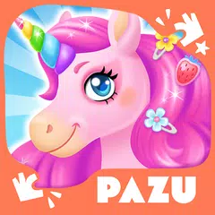 私のユニコーンはゲームをドレスアップ My unicorn