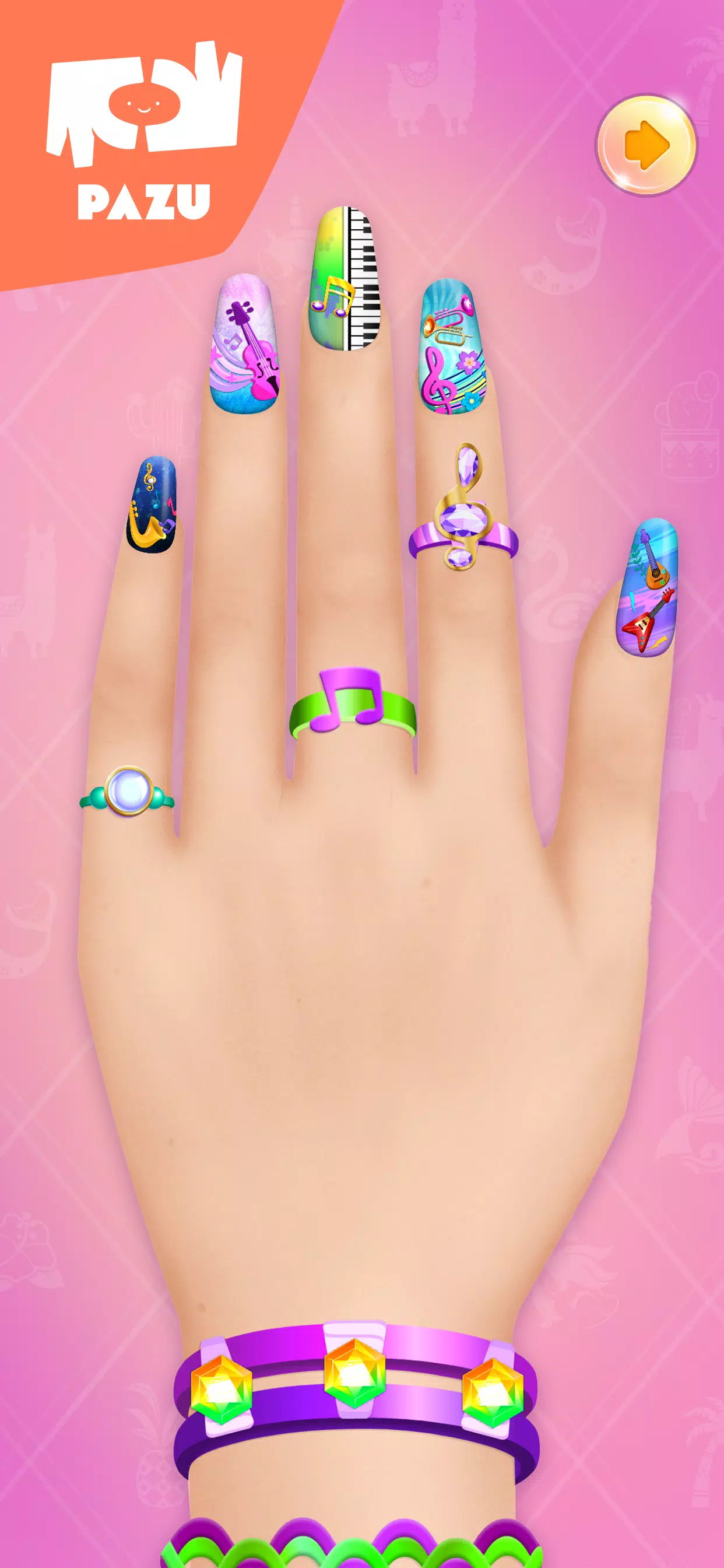 Download do APK de Unhas decoradas Jogos meninas para Android